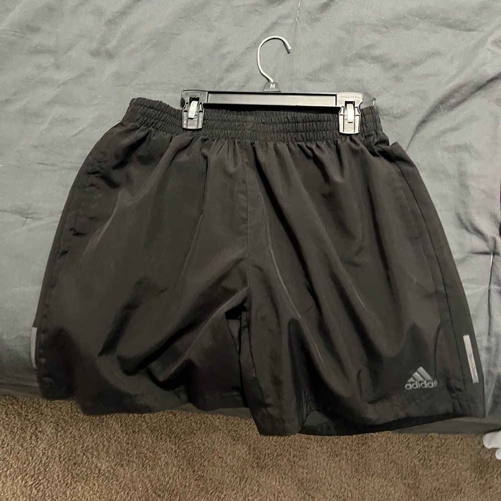 Black Adidas shorts